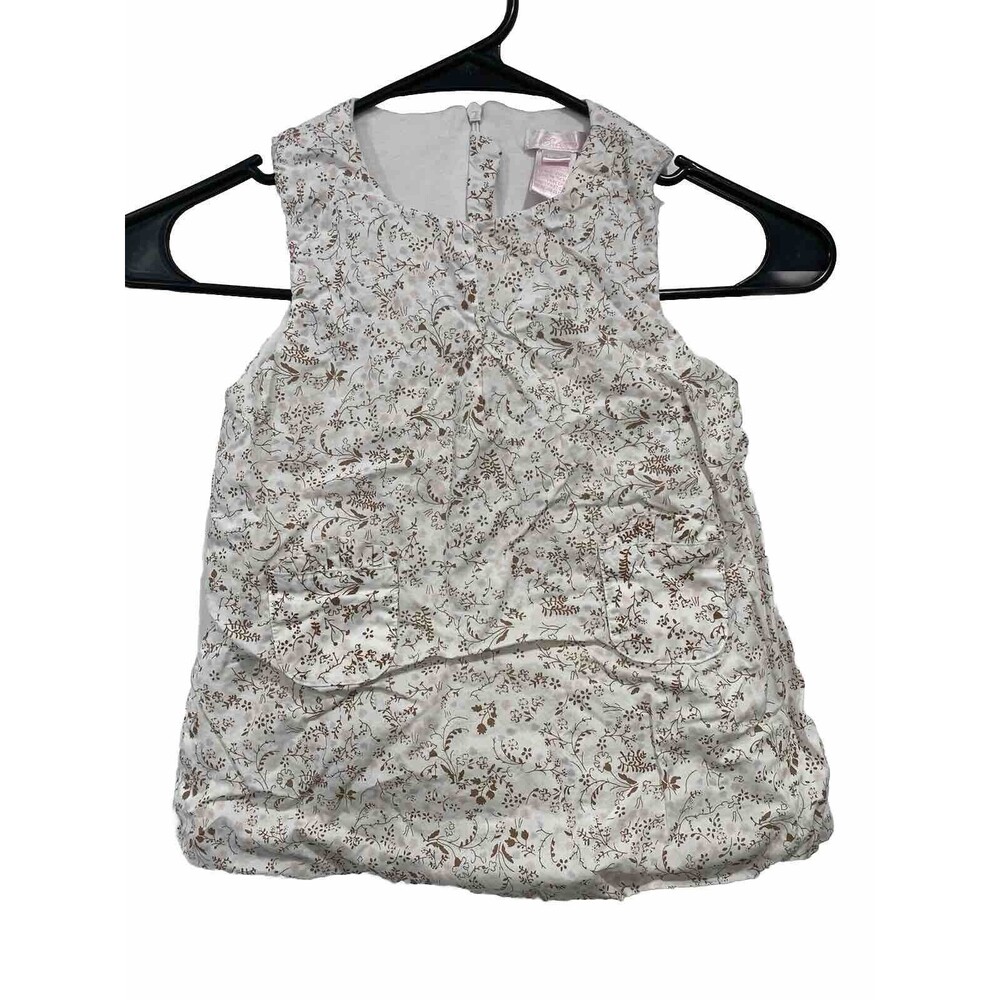E.Land American Classic Wear 12-18 Months Cotton Pockets Cottage Prairie Dress